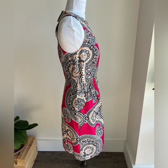 ANTHROPOLOGIE MOULINETTE SOEURS GEIDI PAISLEY PRINTED DRESS SIZE 4 - Picture 3 of 6
